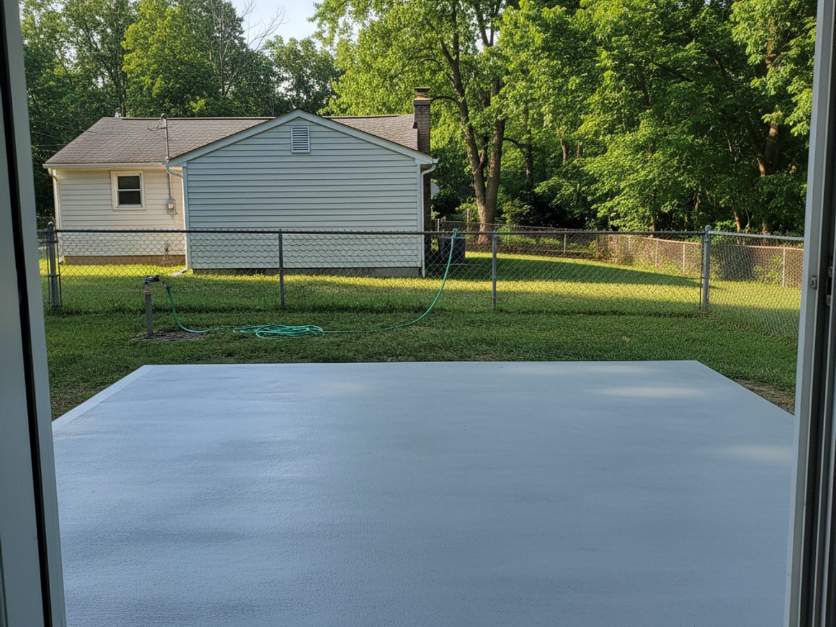 Stamped Concrete completed by Top Notch Concrete in Silver Spring, MD
